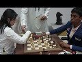 praggnanandhaa takes on the world champion ju wenjun final moments 6th sharjah masters