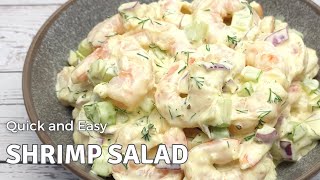 How to make Shrimp Salad Recipe | Prawn Salad Recipe | Keto Shrimp Recipe