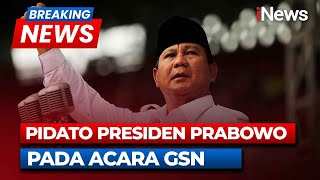 🔴BREAKING NEWS - Prabowo di Acara Deklarasi Gerakan Solidaritas Nasional | Sabtu, 02 November 2024