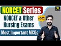 MSN, PEDIA, PHARMA | NORCET Series #802 | All Nursing Exams Special Class By Raju Sir