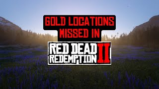 5 Gold Locations You Missed In Red Dead Redemption 2