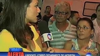 Corpo de idosa desaparece de hospital em Belford Roxo (RJ)