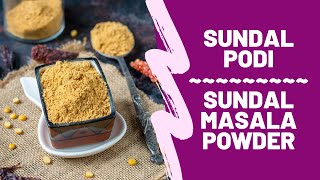 Sundal Podi - Sundal Masala Powder