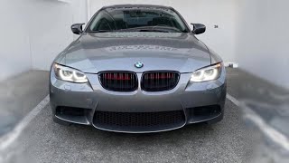 E92 DNA MOTORING HEADLIGHTS!! (LOOKS AGGRESSIVE!)