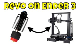 E3D Revo Rapid Change Nozzle Hotend Install on Ender 3 Pro