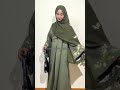 olive green... fashion abaya ootd hijab dress modestfashion trending fyp