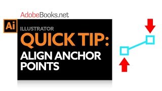 Align Anchor Points | Illustrator Quick Tip
