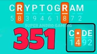 CRYPTOGRAM 351