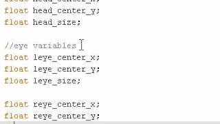 Processing: Variables part 5