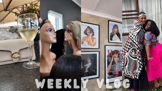 WEEKLY VLOG || LUX HAIR || LUNCH || NAILS ||