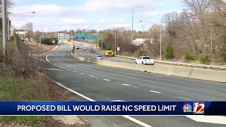 NC Lawmakers Propose Speed Limit Changes