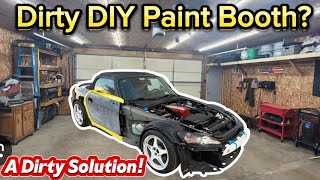 Painting in a Dirty Environment? An Even Dirtier Solution to a Clean Paint Job!