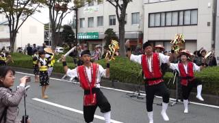 『うるま市天願青年会』沖縄エイサー・沖縄県うるま市【伊勢神宮・第15回神嘗奉祝祭】。