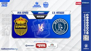 EN VIVO! LIGA NACIONAL REAL ESPAÑA VS MOATAGUA Jornada #8