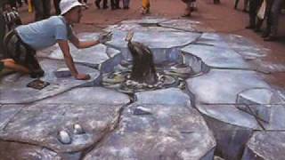 Julian Beever Chalk Art