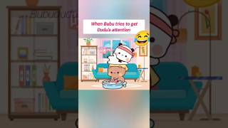 When Bubu wants Dudu's attention🤭🤭#bubududu#bubududulover#subscribers#funnyshorts#comedyvideos#funny