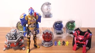 LVUR仮面ライダーパラドクスやペガサスキュータマ！とりあえず開封するぜ！KAMEN RIDER EX-AID PARADOX KYURANGER STOP MOTION