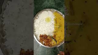 Dal bhat khana pasand hai kya apko bhi? #shorts #youtubeshorts #shortvideo