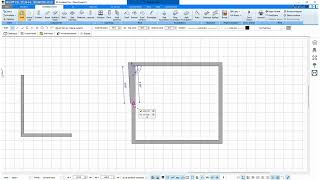 Drawing Walls, Walls with Distance, Wall Thickness, Parallel Walls in Plan7Architect