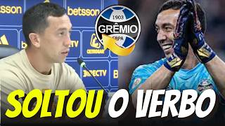 💥😱Minha NOSSA! Olha só o que Marchesín FALOU do Grêmio em SUA APRESENTAÇÃO no Boca Juniors!