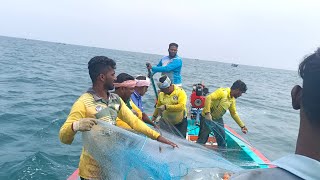 மத்திமீன் பிடிக்கும் புதியமுறை நாகைமீனவன் படகு மீன்பிடிப்பது/SARDINE FISH CATCHING NEW METHOED