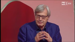 Vittorio Sgarbi: l'elogio del plagio e Roberto Saviano - Virus 01/10/2015