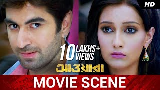 শালার সাথে প্রথম আলাপ ! | Jeet | Sayantika | Kharaj | Awara | Movie Scene | SVF