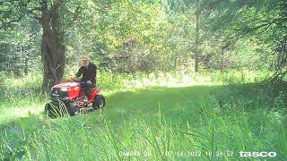 Mowing the trails :)