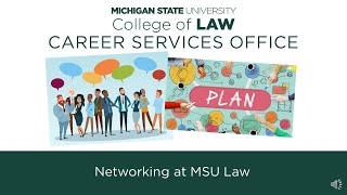 Network at MSU Law