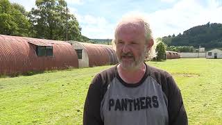 STV News - Archaeologists dig for escape tunnels at Cultybraggan Camp