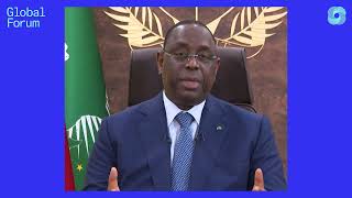 Senegal President Macky Sall on Foreign Trade Between the U.S. and Africa | Global Forum 2022