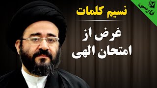 نسیم کلمات - غرض از امتحان الهی - سید جعفر حسینی شیرازی