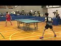 【男子 決勝】戸上隼輔 vs 木造勇人｜2021アジア卓球選手権ドーハ大会 日本代表選考合宿