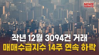 서울 아파트 거래 '뚝'…갈수록 심각 [말하는 기자들_산업_0203]