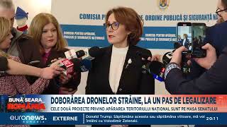 Doborârea dronelor străine, la un pas de legalizare