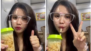 How to make Bubble Tea Brown Sugar Milk Tea [ Mei Queen Food]