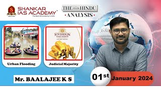 The Hindu News Analysis || 01st January 2024 || UPSC Current Affairs || Mains & Prelims 2024