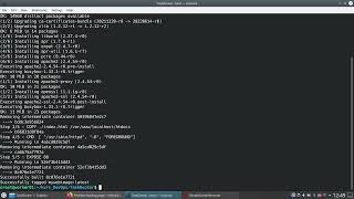 Run apache2 server in docker container