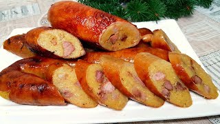 Гости Будут В ШОКЕ Как Это ВКУСНО! Картофельная Колбаса Покоряет Сразу, Хоть КАЖДЫЙ ДЕНЬ ПОДАВАЙ