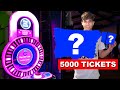 LET'S WIN 5,000 TICKETS FOR MYSTERY ARCADE PRIZES!!