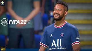 FIFA 22 PS5 - PSG Vs ES Troyes - Ligue 1 Uber Eats 21/22 - 4K Gameplay