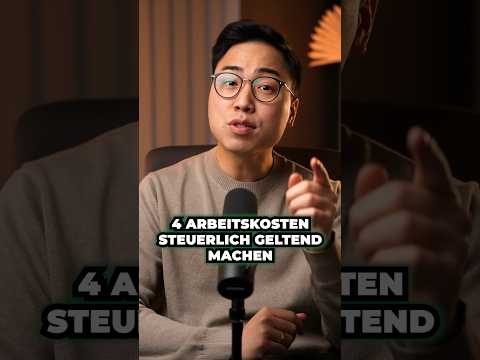 Steuern: Diese 4 Kosten Kannst Du Steuerlich Geltend Machen - YouTube