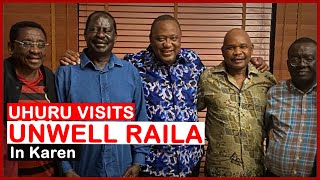 Uhuru Visits Sick Raila As Kenya Raises Concern Over His Health | news 54