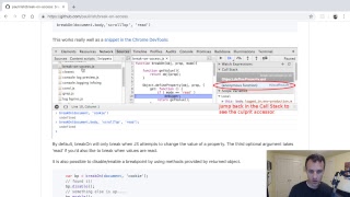 Using Chrome DevTools snippets
