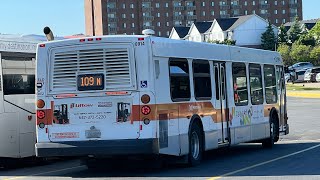 2008 New Flyer D40LFR #0914 | Mississauga Transit Route 109 Meadowvale Express South