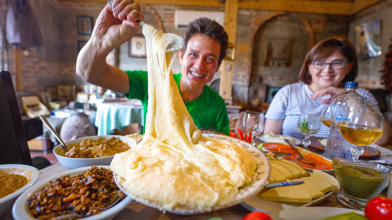 World S Most Insane Cheese Pull Unique Unseen Spicy Food