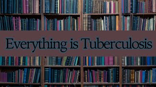 Everything is Tuberculosis - A Discussion About the Upcoming Book by John Green