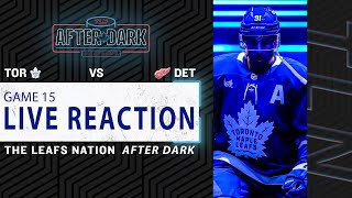 Maple Leafs vs Detroit Red Wings LIVE POST GAME | Game 15 Reaction