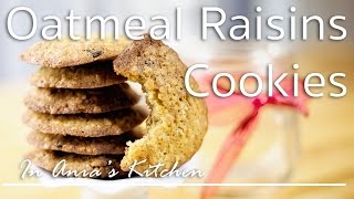 Mother's Day Oatmeal Raisins Cookies - Ciasteczka Owsiane - Recipe #209