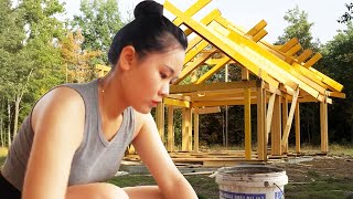 Building Wooden CABIN in the Forest | Challenge Yourself to Build a Super Big and Luxurious House